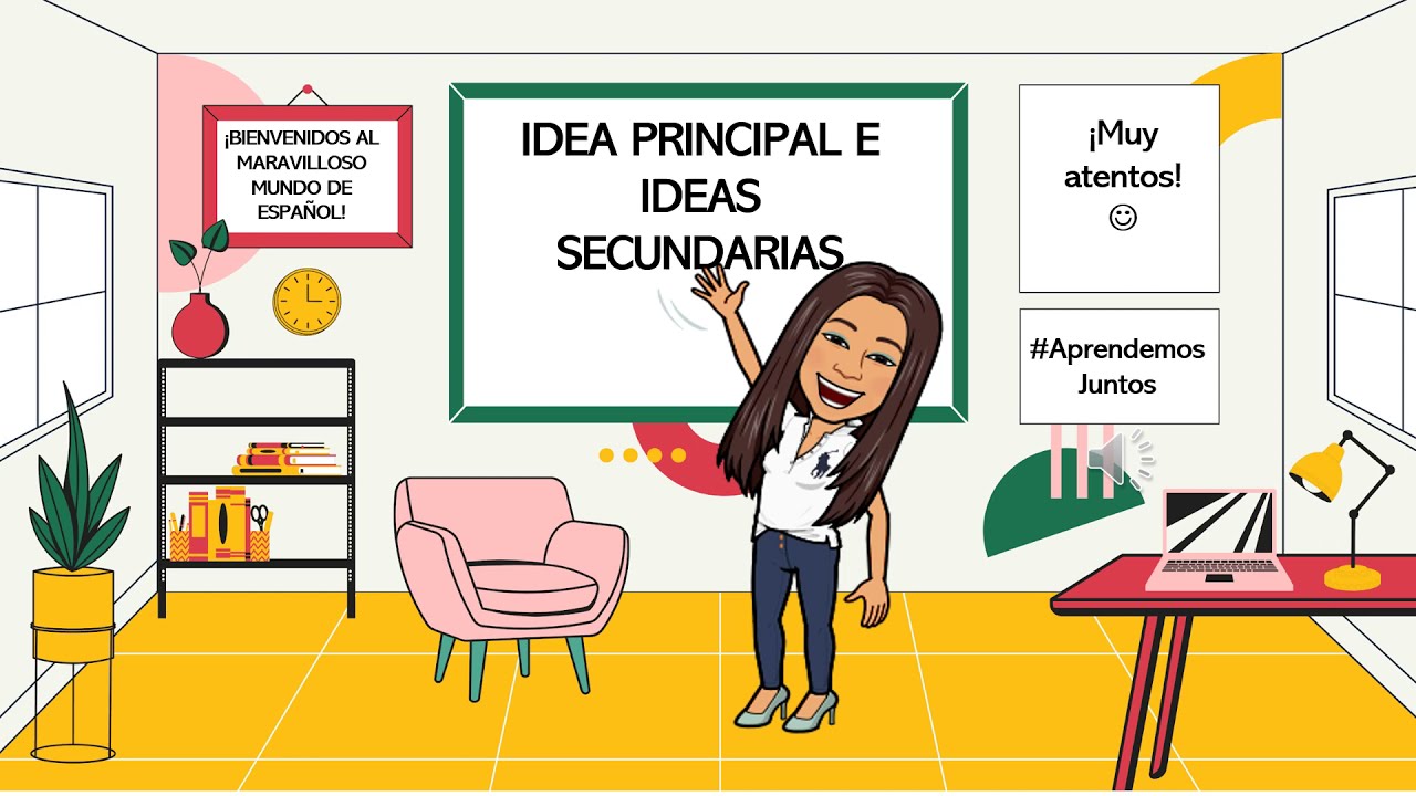 IDEA PRINCIPAL Y SECUNDARIAS  PARA NIÑOS DE PRIMARIA