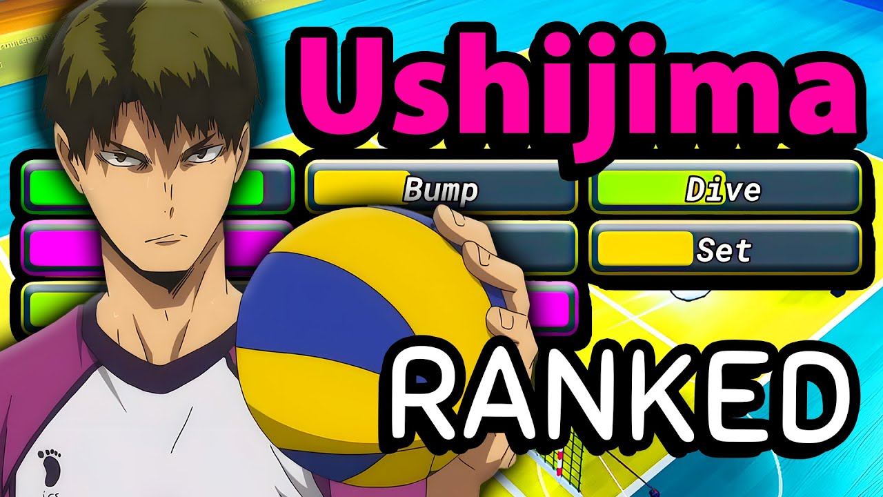 Ushijima Main DOMINATES in RANKED | Volleyball Legends Clips