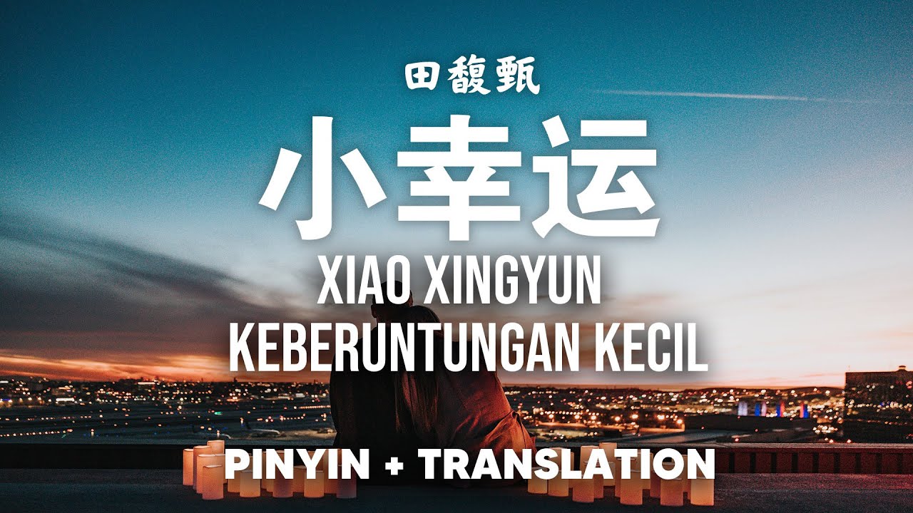 小幸运 Xiao Xingyun(Little happines/ Keberuntungan kecil)-  田馥甄  Hebe Tian (Pinyin +Translation)