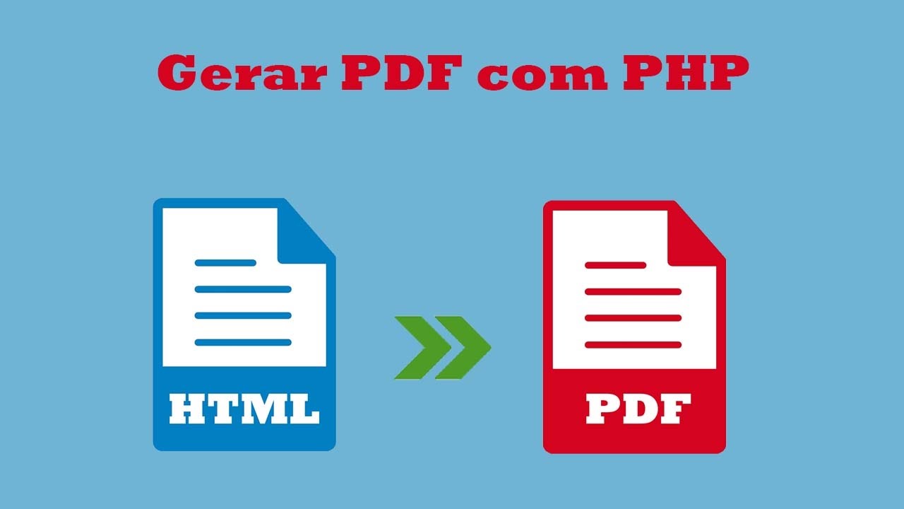 Como gerar PDF com PHP utilizando o dompdf