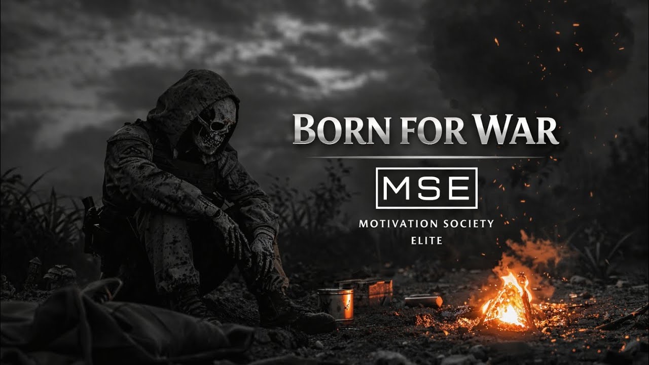 BORN FOR WAR – Warrior Motivational Rap | MotivationSocietyElite