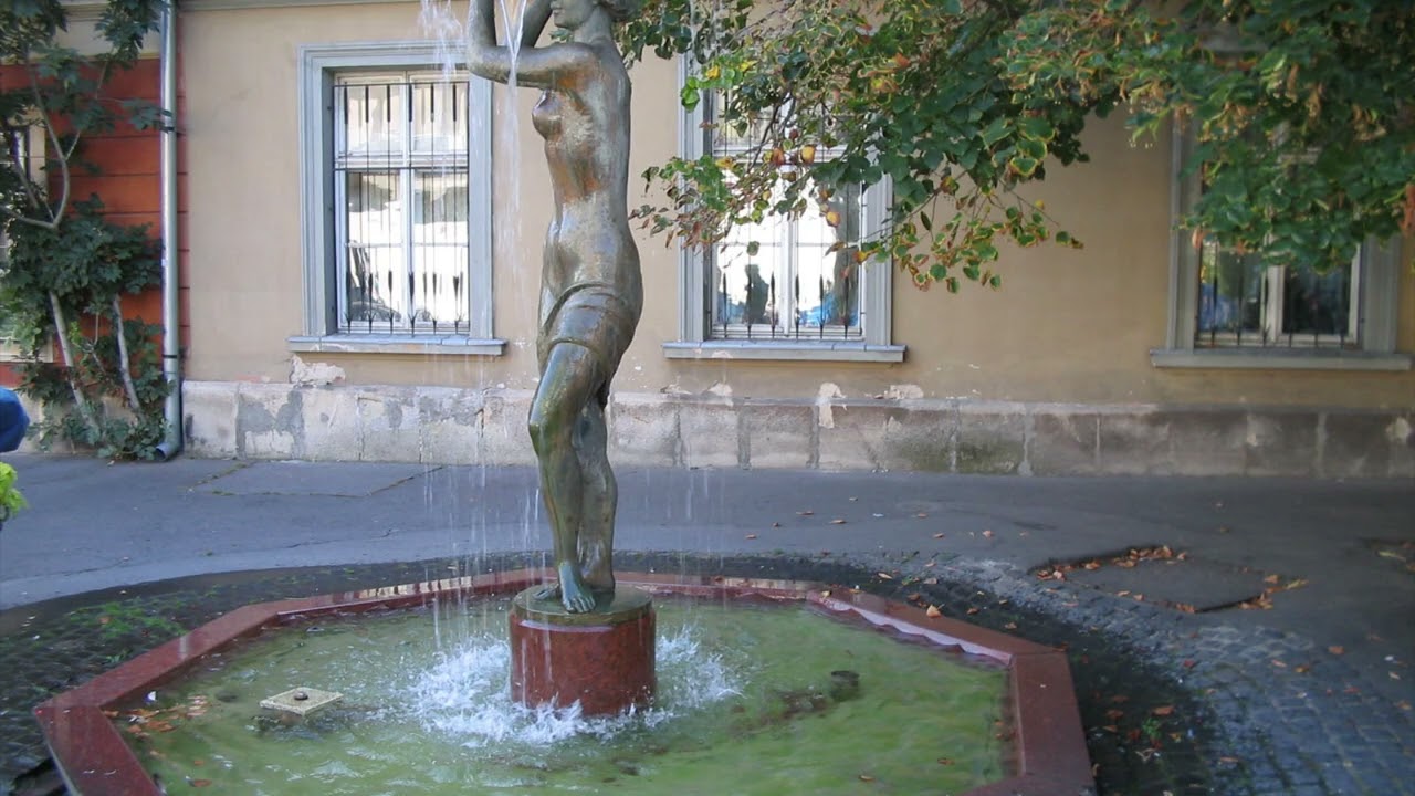 Budapest view from the castle hill