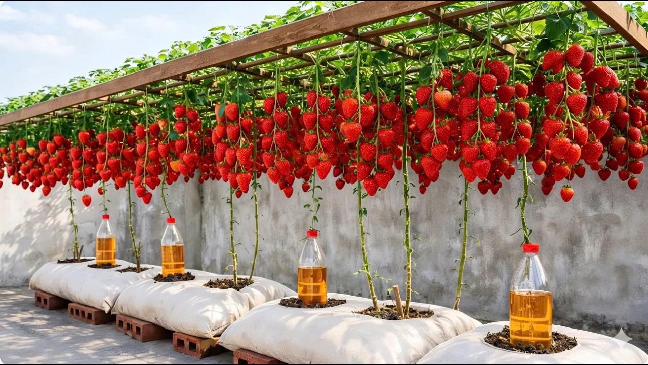 Recycle Food Scraps To Boost Strawberry Growth And Increase Harvest Naturally