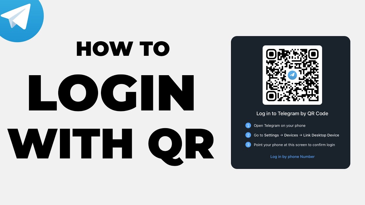 Как войти в Telegram с помощью QR-кода