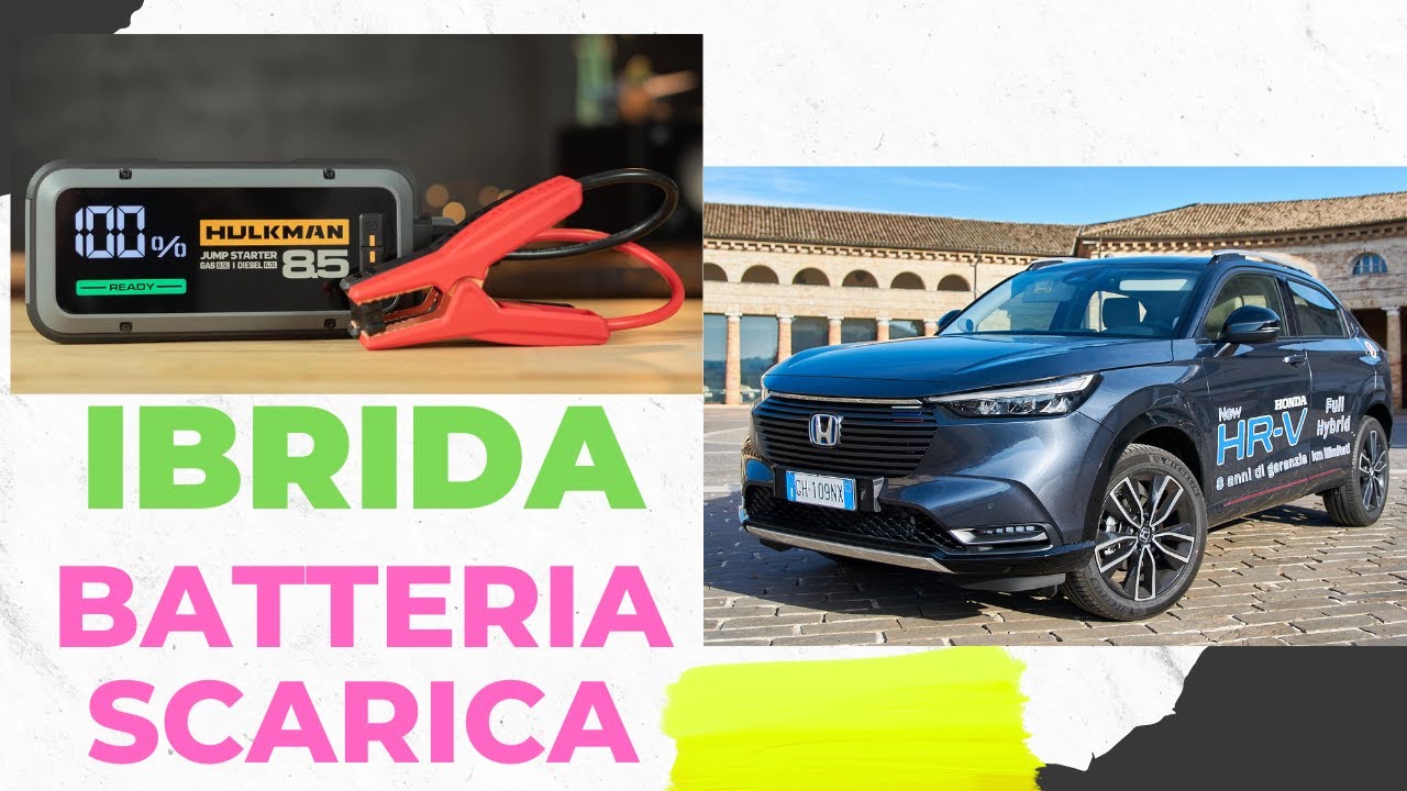 IBRIDA CON BATTERIA SCARICA | HULKMAN APLHA 85S