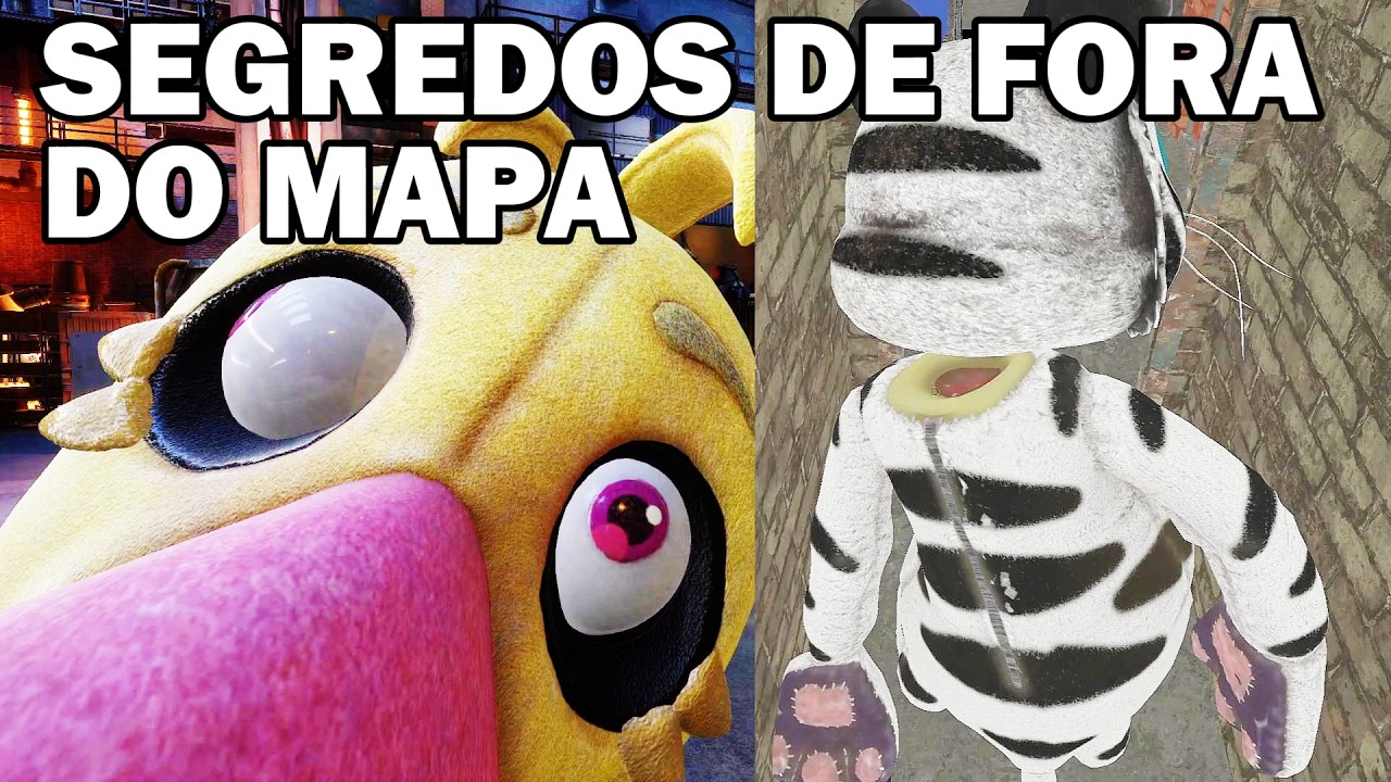 O que a persegui&ccedil;&atilde;o do Tigre Branco esconde fora dos limites do mapa - Fnaf Secret of the Mimic