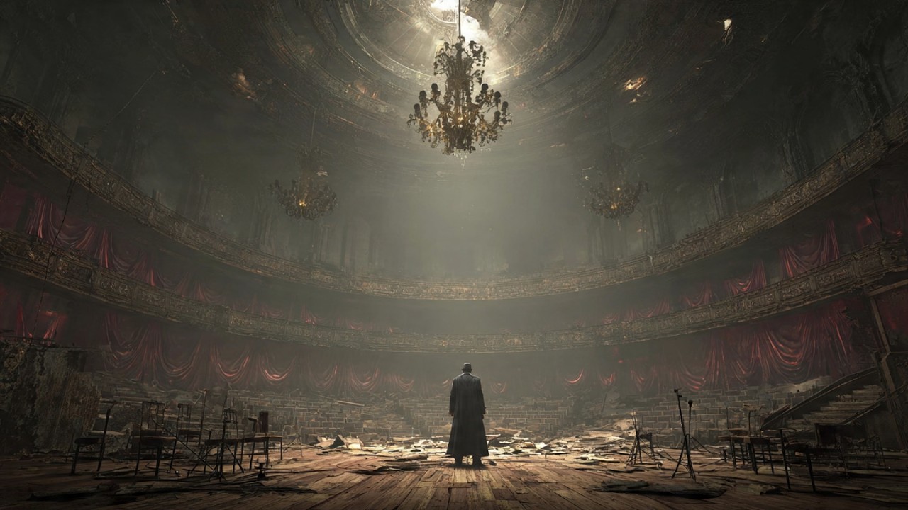 O teatro que foi ABANDONADO depois que o Maestro DESAPARECEU e ninguém sabe como...