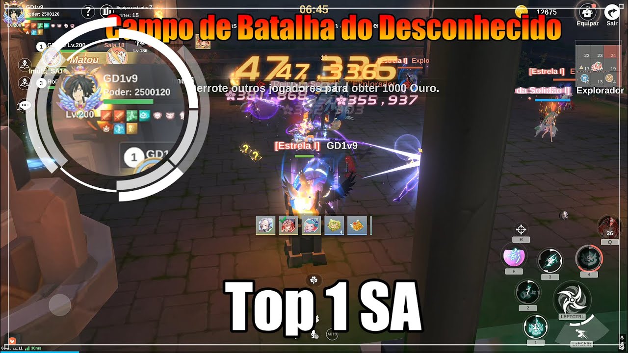 GD1v9 - The Legend of Neverland - Campo de Batalha do Desconhecido (  Top 1 SA)