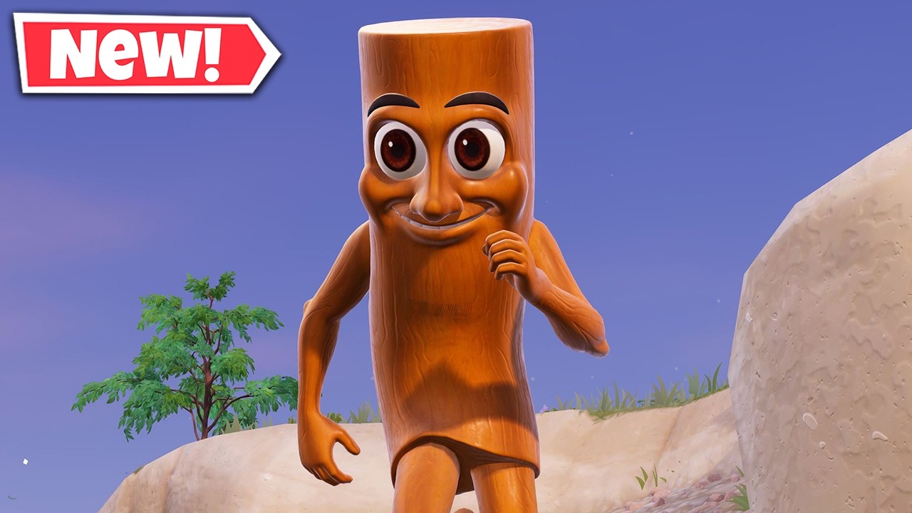 НОВЫЙ игровой процесс скина TUNG TUNG TUNG SAHUR в Fortnite!