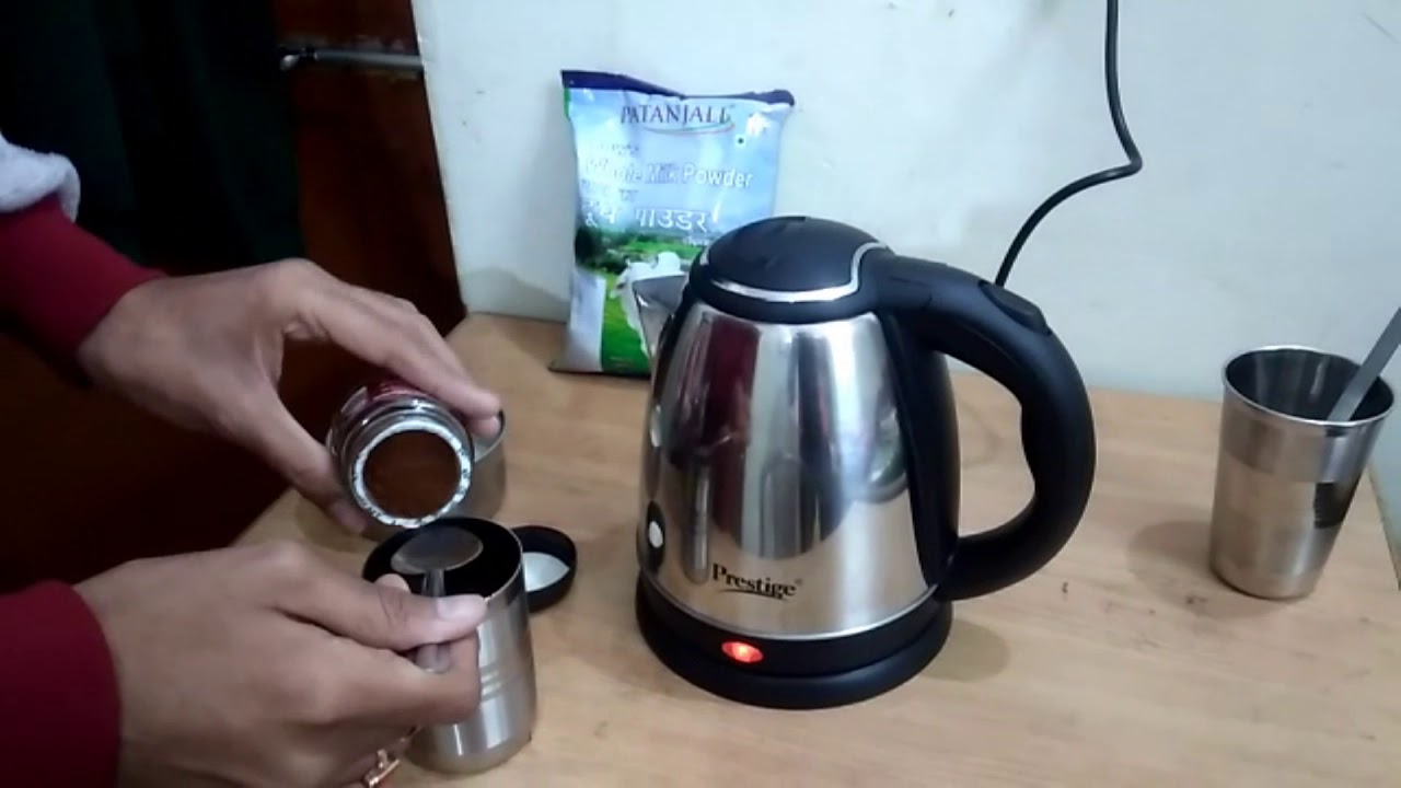 How to make Coffee Using Electric Kettle (Link in the Description To Buy)