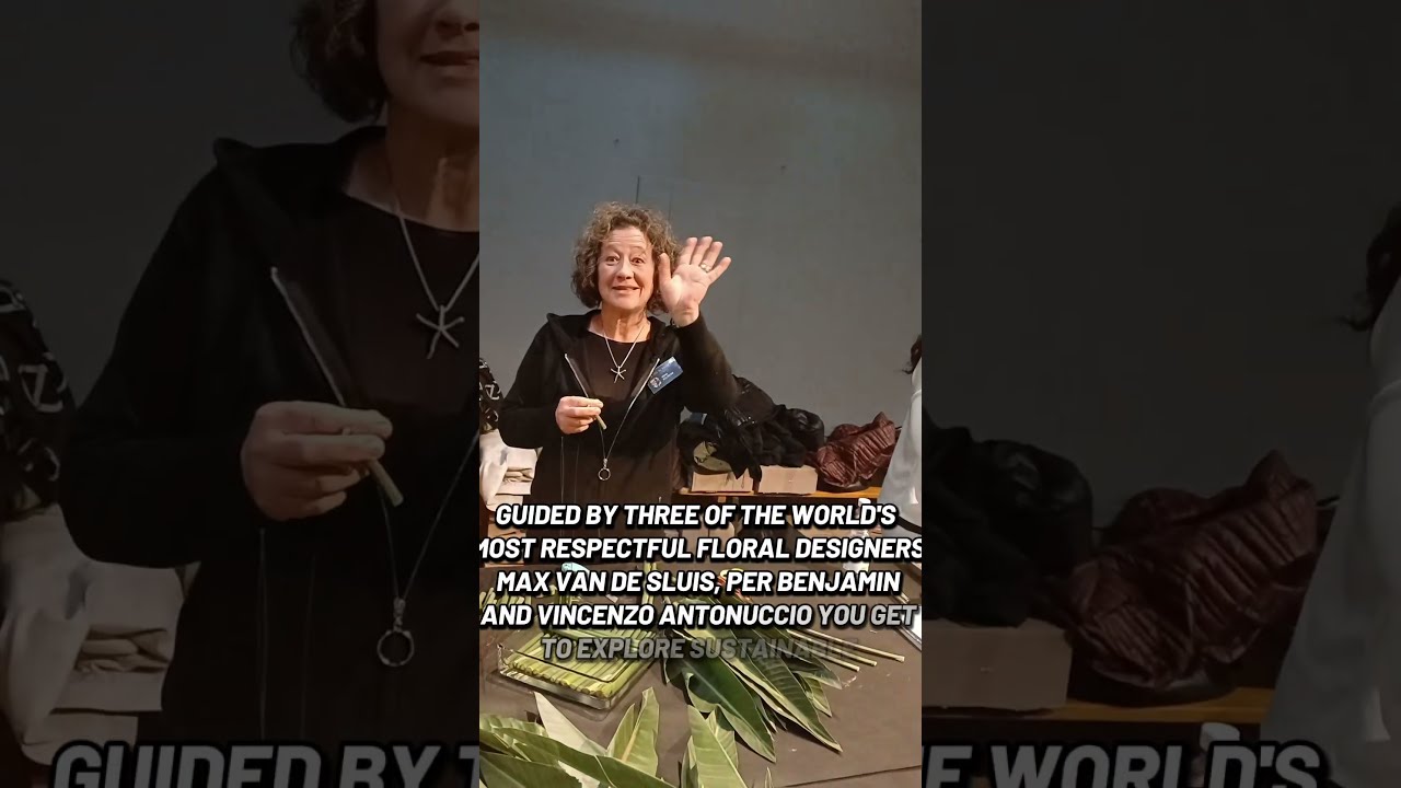 Looking to up skill in wedding flowers, using sustainable methods then check out this workshop