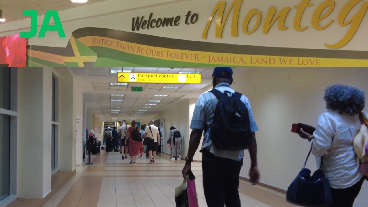 Jamaica's MOST IMPRESSIVE Airport Sangster International in Stunning 4k 2