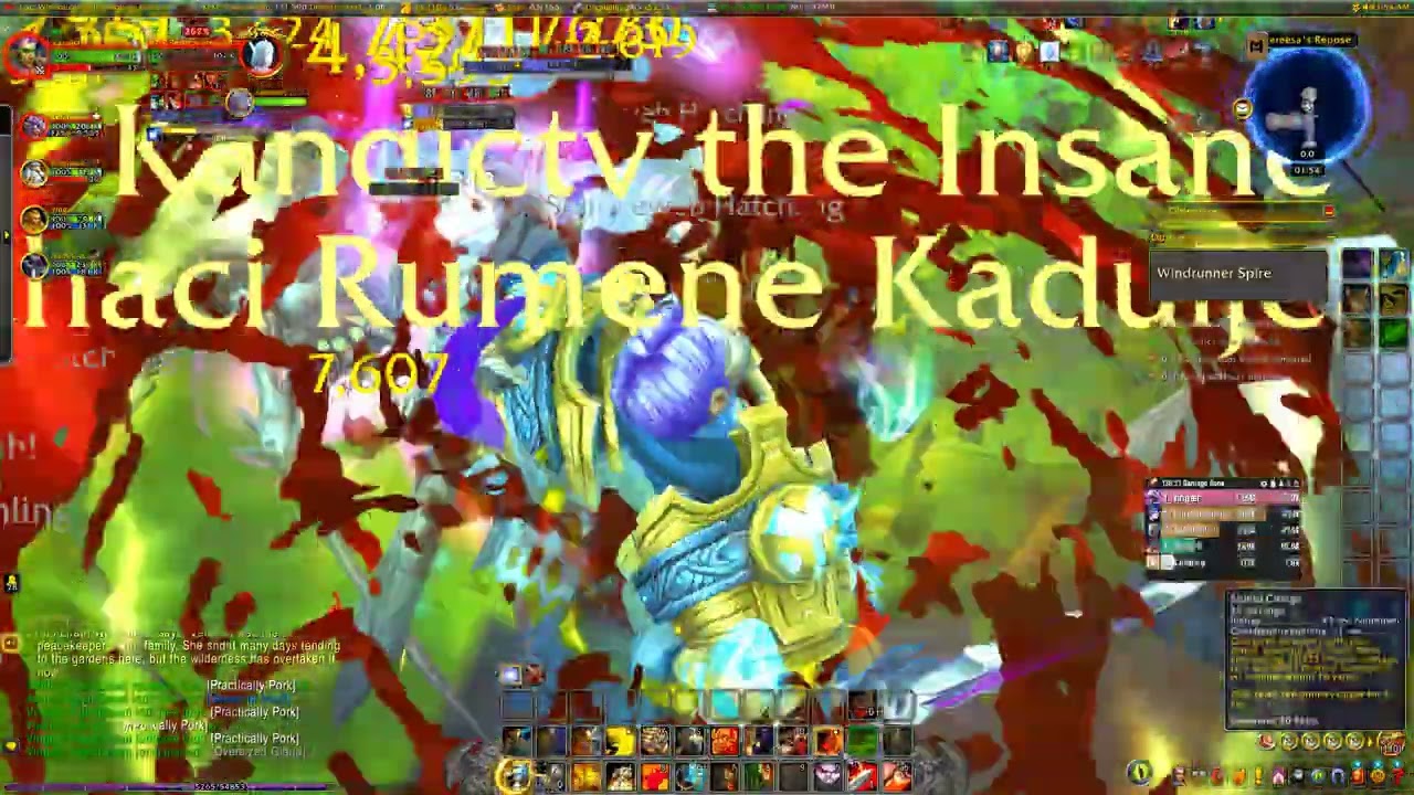 Level 87 - Tanking Windrunner Spire