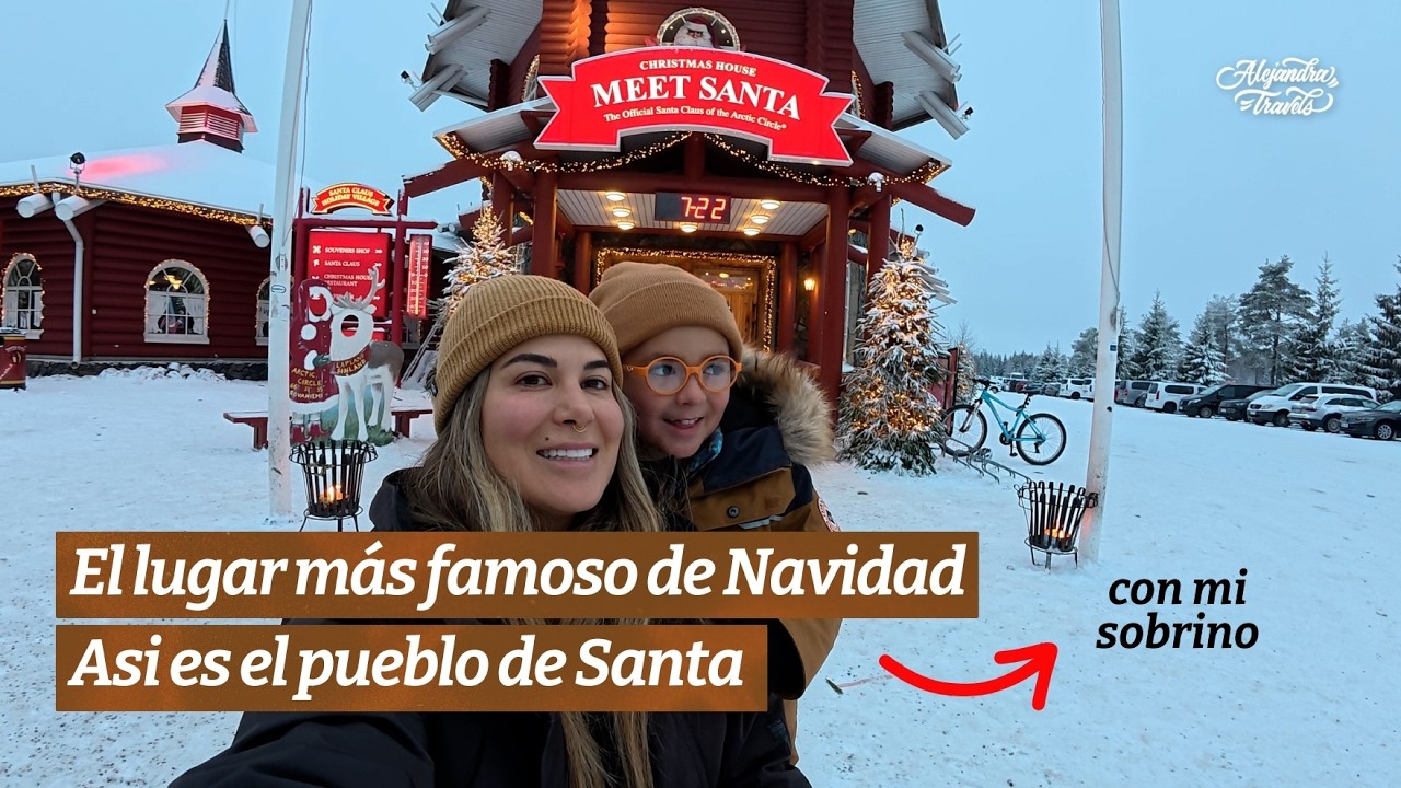 Entré al pueblo de Santa… y esto NO me lo esperaba (en el polo norte Rovaniemi)