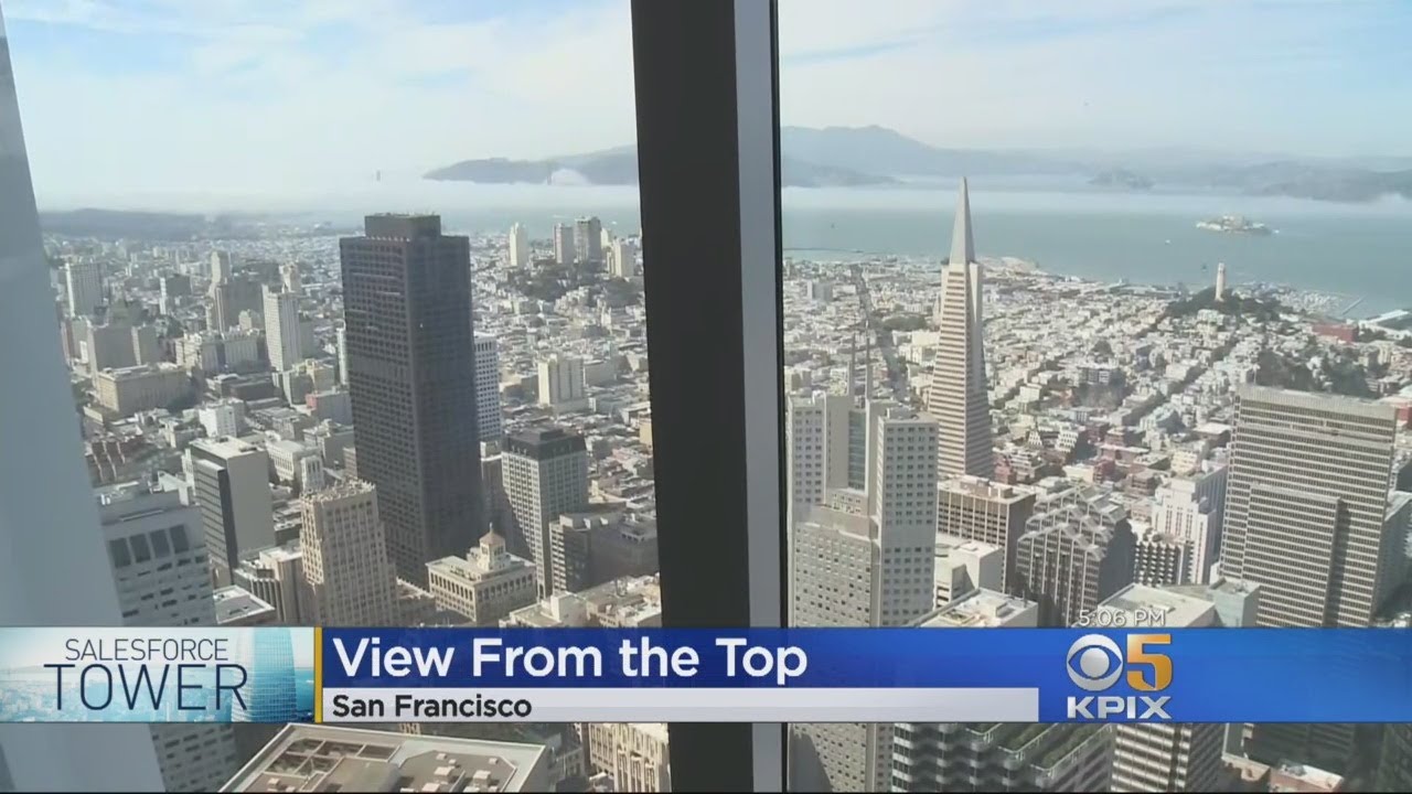 Salesforce Tower Previews Observation Floor Set To Be Opened To Public Next Year