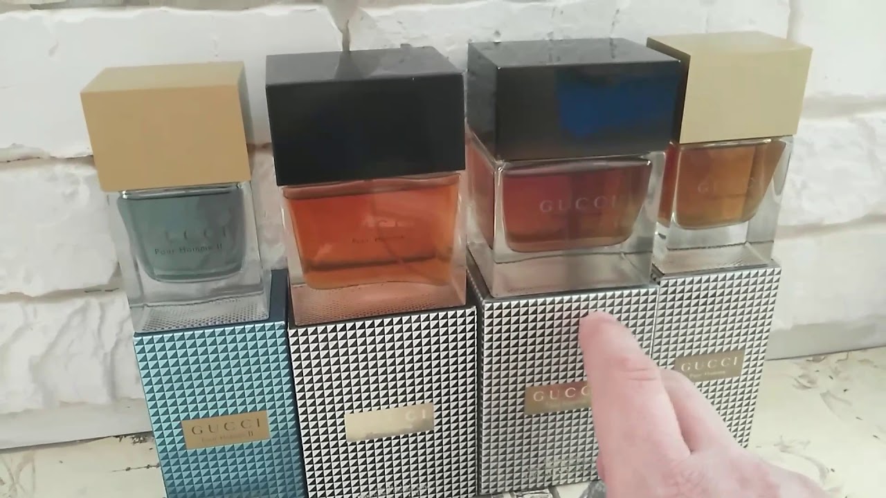 Gucci pour Homme моя коллекция.