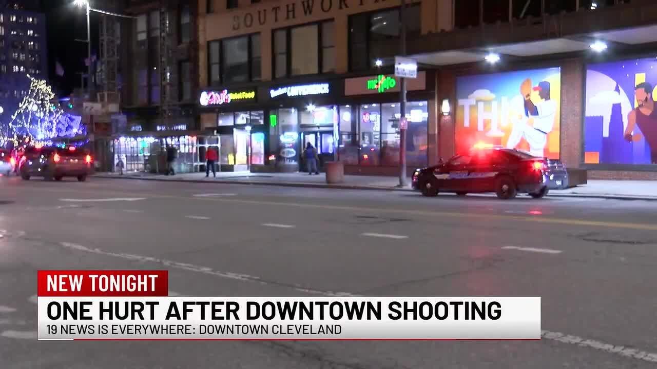 Man shot on Cleveland’s Public Square