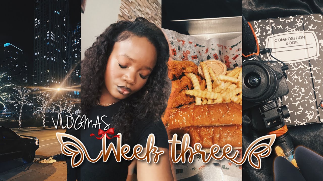 VLOGMAS WEEK 3🎄❣️| GRWM, makeup,  chitchat & friendmas | Nigerian YouTuber 