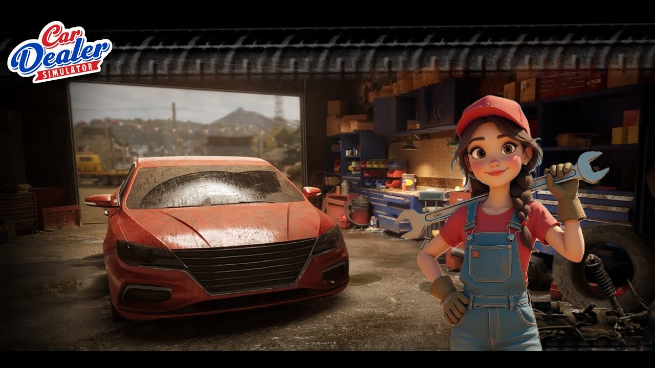 We have a Garage now! | Casual play! | Car Dealer Simulator Ep. 101