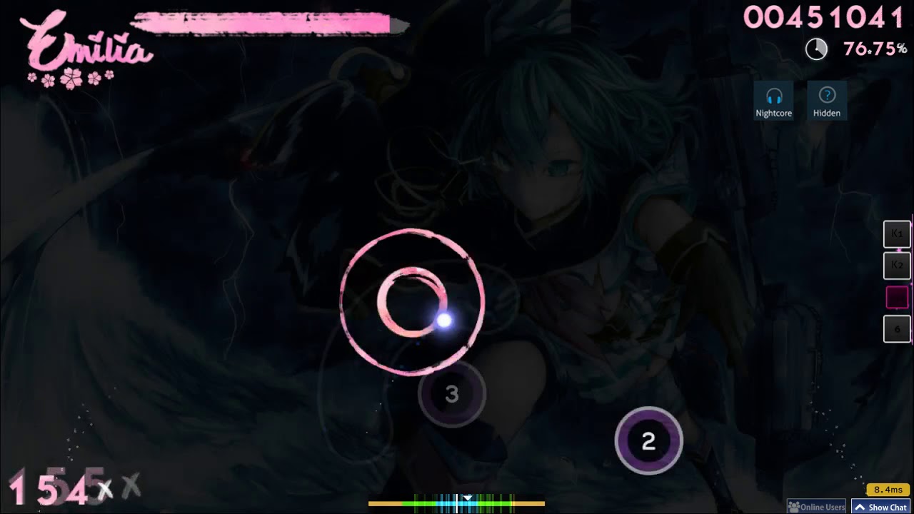 yeahbennou | Panda Eyes - ILY [Fanteer's Final Level] +HD,NC,TD 460x/521x 3miss, TD pp record!