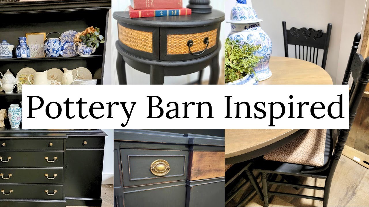 10 Upscale & Elegant Furniture Flips In Black