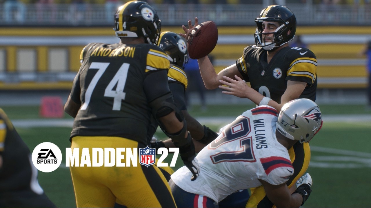 Геймплей Madden 27 &mdash; Полная игра Patriots против Steelers (PS5)