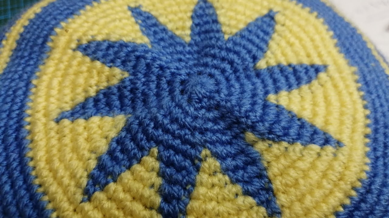 #طريقة_ شغل طاقية نوبية بالكروشيه بالتفصيل  الجزء الثاني part2  from crochet hat