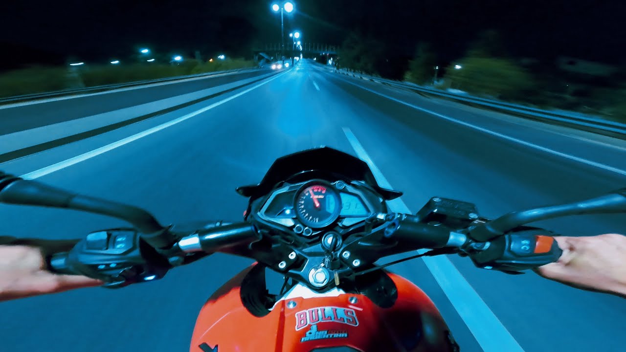 POV | NS 200: NIGTH RIDE Salida de Lomas de Zamora | 4K