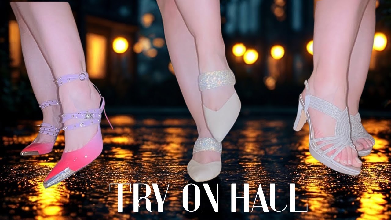 ASMR TRY ON HAUL SCARPE ESTIVE 🧚‍♀️* OnlyRED ASMR