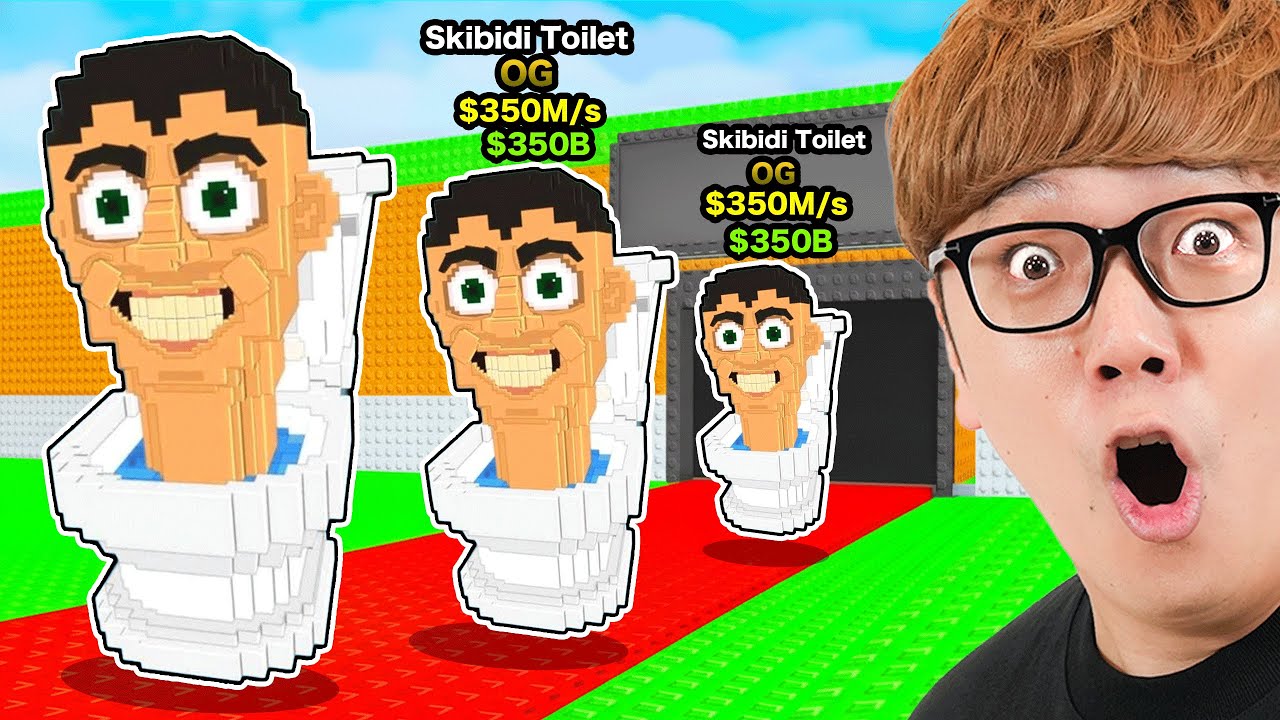 スキビディ・トイレ欲しい - ブレインロットを盗むロブロックス【ROBLOX】