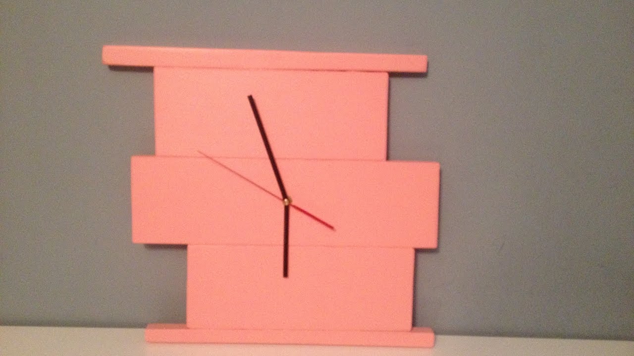 How to Make a wall clock