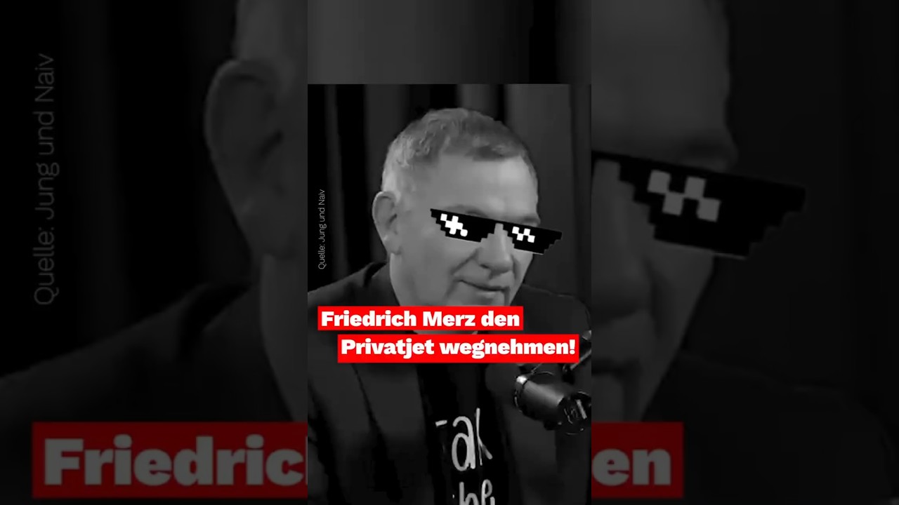 Kein Privatjet mehr f&uuml;r Friedrich Merz! #shorts