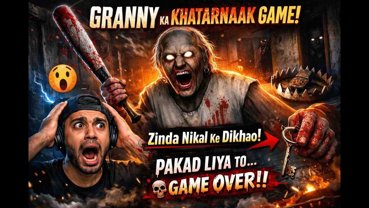 Granny Horror Gameplay | The Scariest Escape Ever!  #granny #horrorgameplay  #shortlive