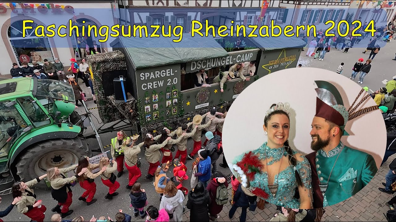 Faschingsumzug Rheinzabern am 13.02.2024