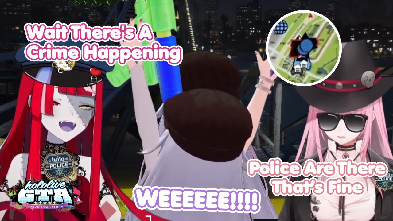 Biboo, Calli & Ollie Having Fun at the Amusement Park While a Crime Happens