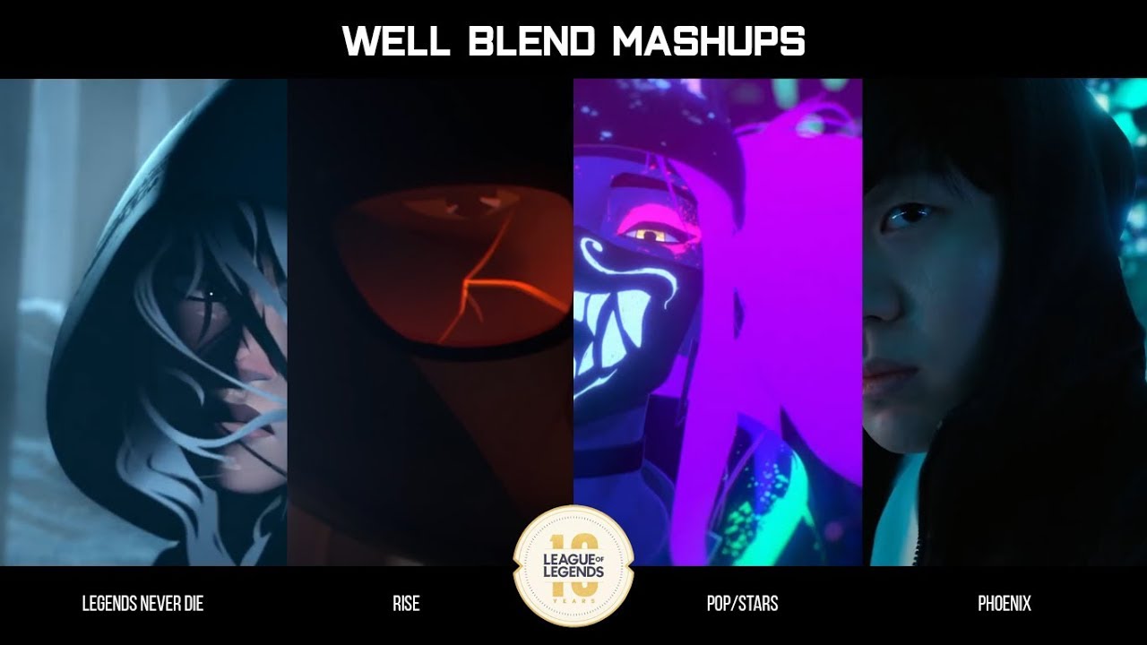 Legends Never Die / RISE / POP/STARS / Phoenix (League of Legends Minimix)