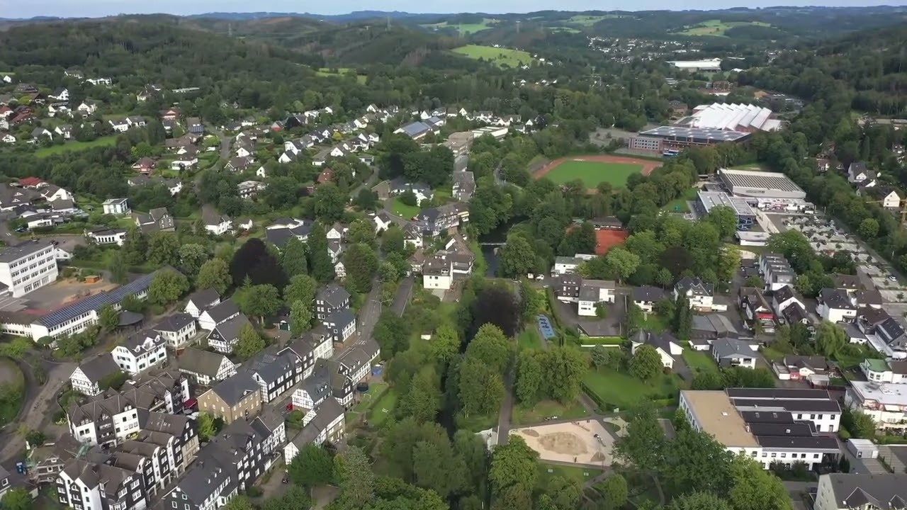 Drohnenflug über Wiehl