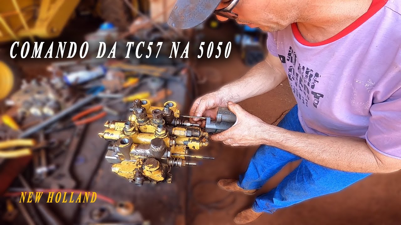Como Trocar o Reparo do Tijolinho Pneumático do Comando da TC 57