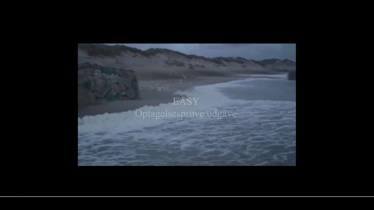 Easy - Melissa Weikart (MONASTIR Optagelsesprøve Udgave)