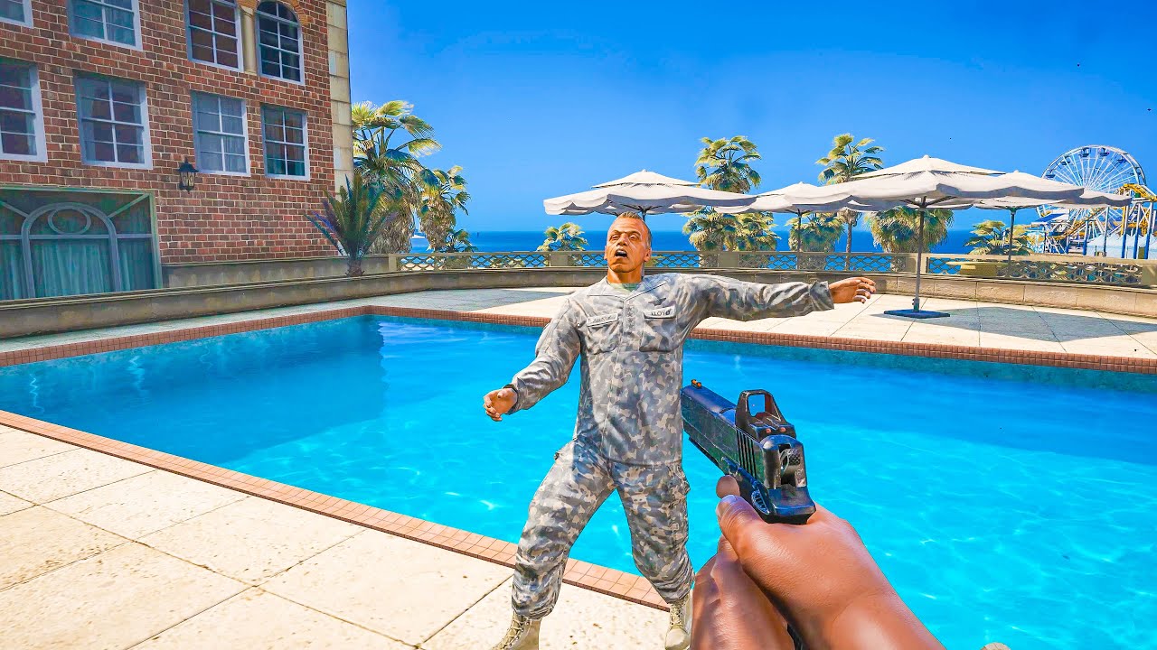 GTA 5 - Жестокие убийства рэгдоллов, эпизод 104 | Euphoria Physics Ragdoll