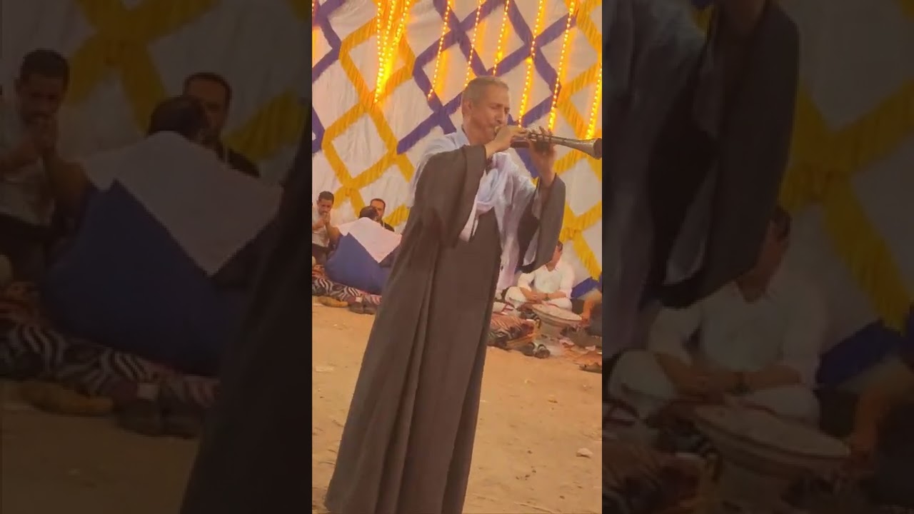 #اسمع عميد المزمار البلدى حبه من لحظات الابداع والروقان العالى