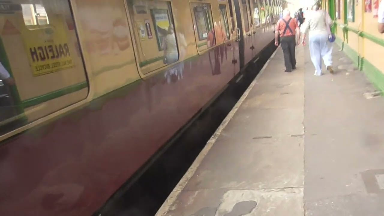 SR no 34059 Sir Archibald Sinclair Arrivals Horsted Keynes from Sheffield Park