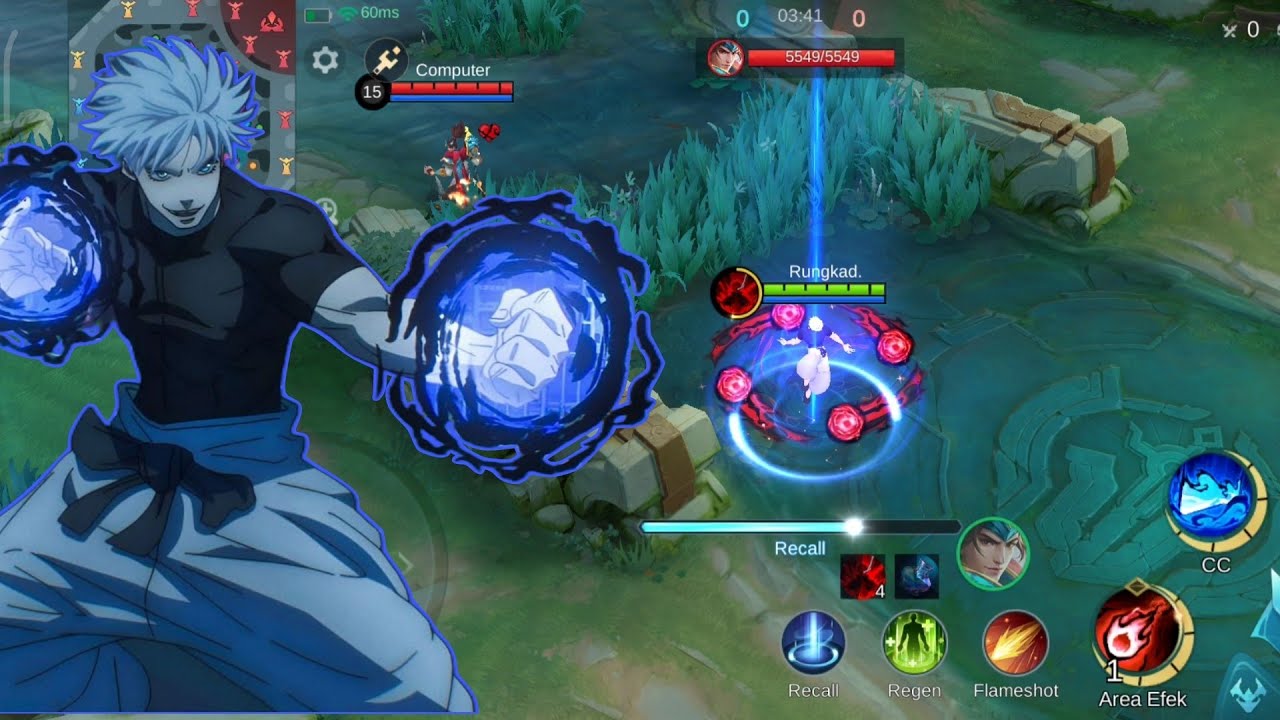 Script Skin Valir X Gojo Shinjuku Full Effect 3D Models