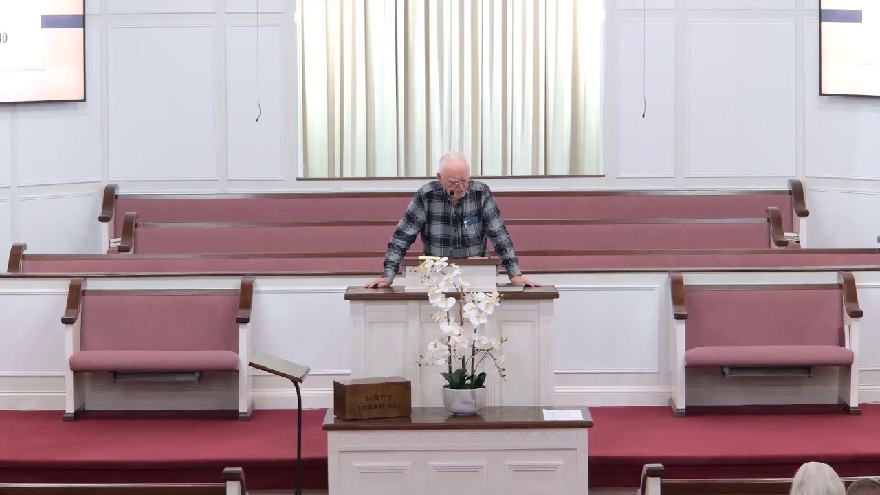 Pastor Draper-Preaching in the Desert