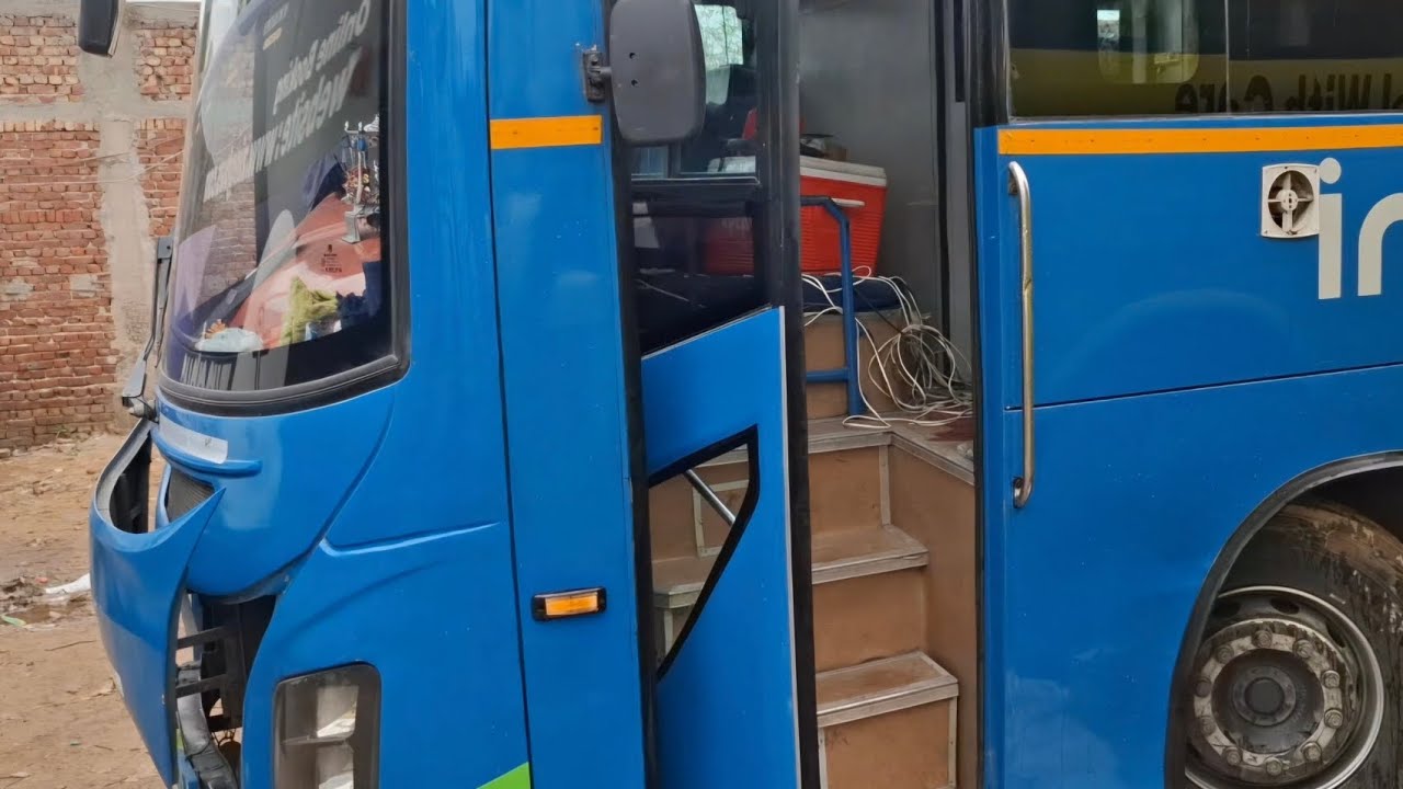 Daily Vlog.  Behind the Scene . Bus Maintenance day . Routine check-up.