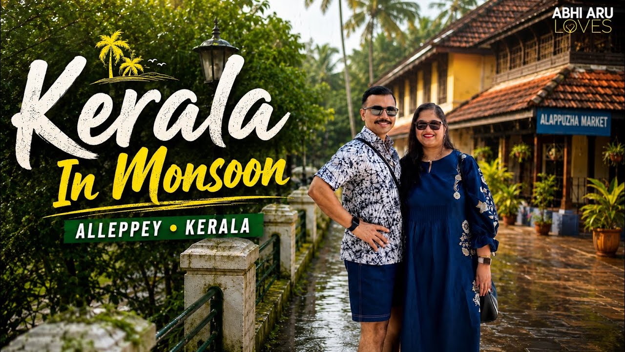 Kerala in Monsoon I Episode 1#kerala #alleppeyhouseboats