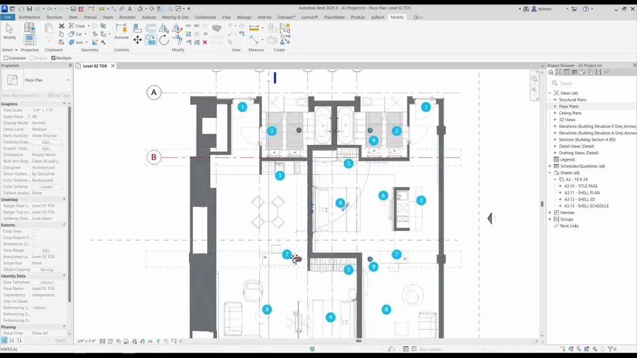 05 C2 A3 2 Project Shell Grid Placement
