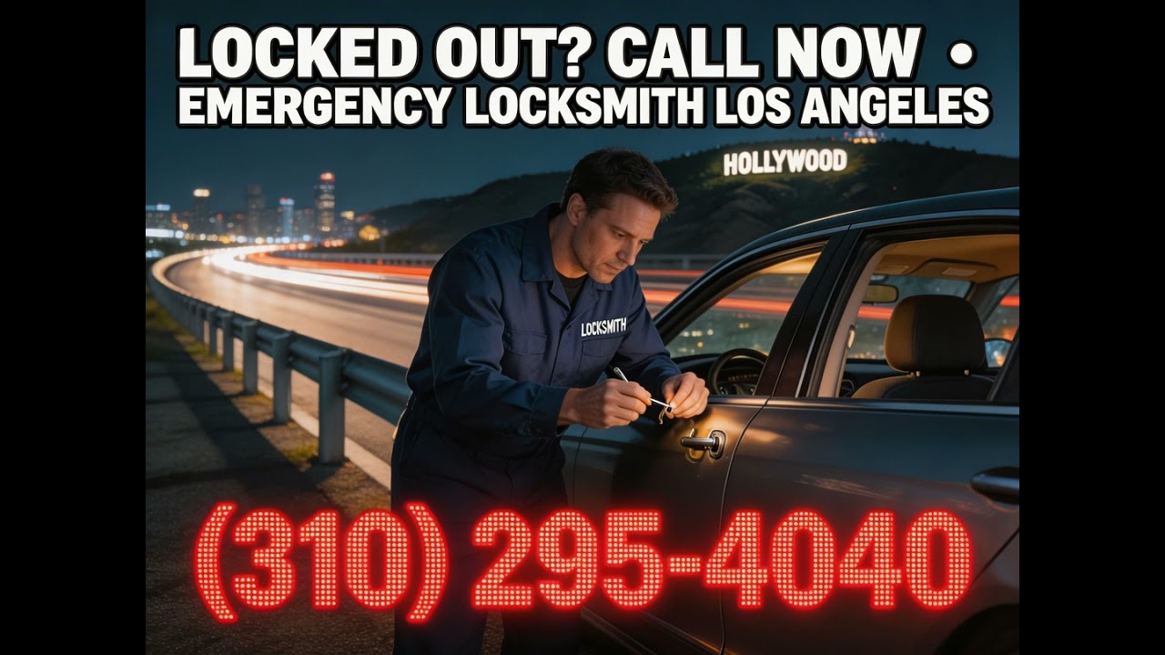 Stranded in LA? How 24/7 Emergency Locksmiths Save the Day