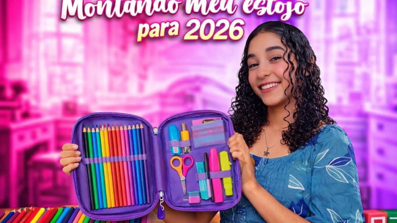 Montando meu estojo 2026 
