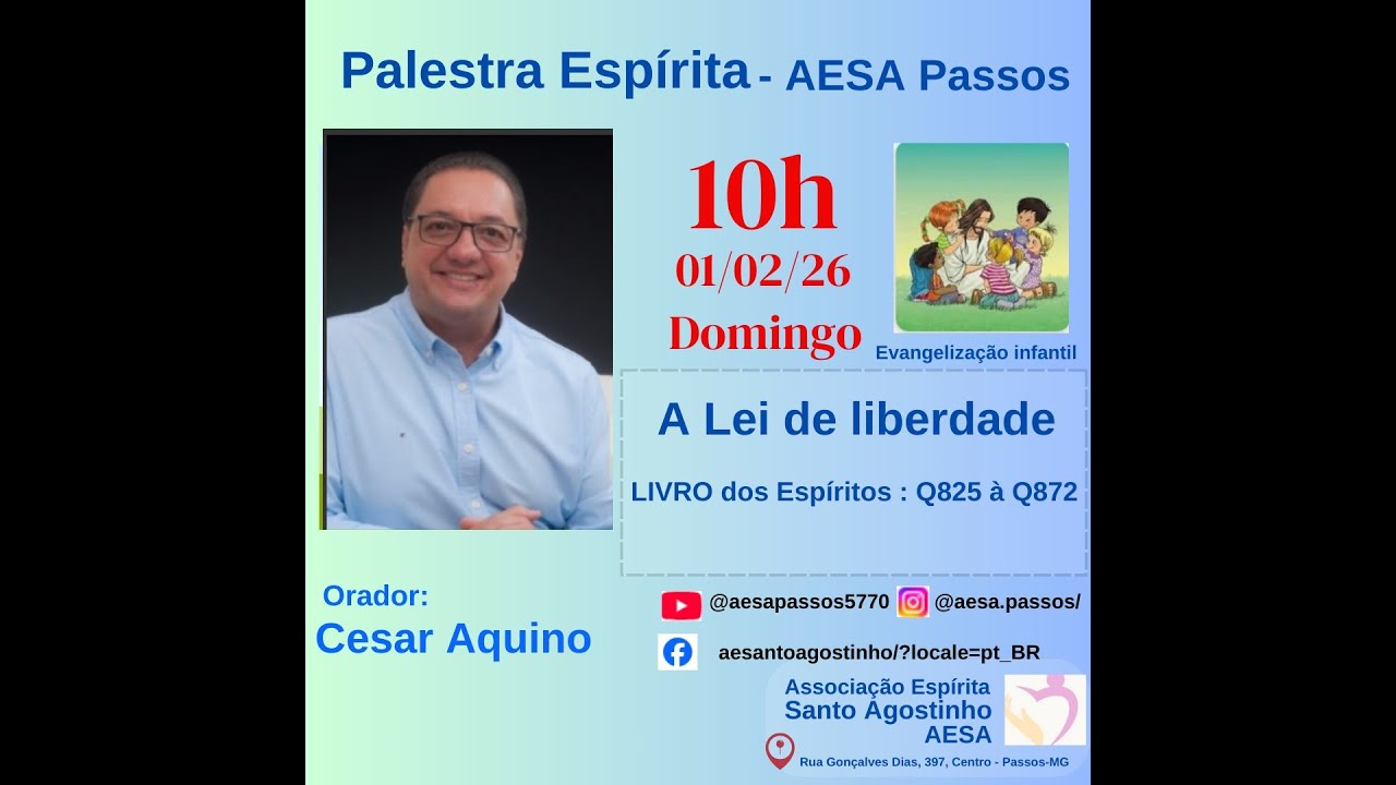 A lei de liberdade com Cesar Aquino 1 fev 2025